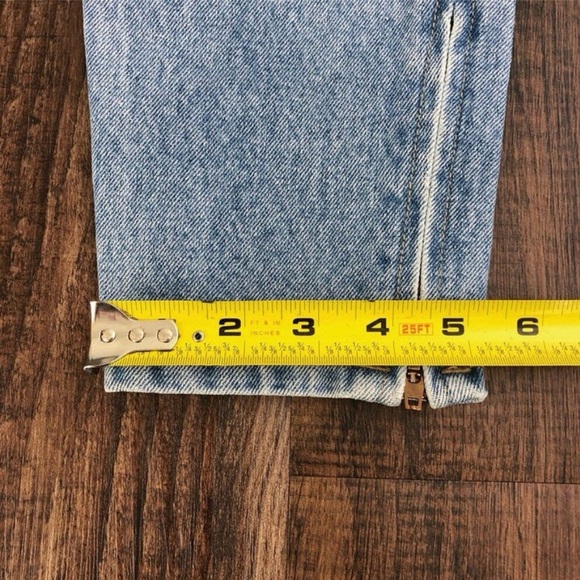VTG Guess Georges Marciano Jeans 90s Ankle Zip Tapered Leg Style 1015 Size 29 - Picture 16 of 16